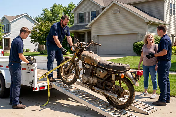 Junk Motorcycle Removal in Buffalo, NY