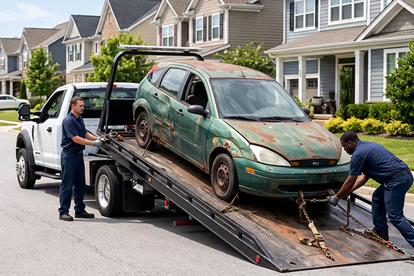 No Title Junk Car Removal in Buffalo, NY