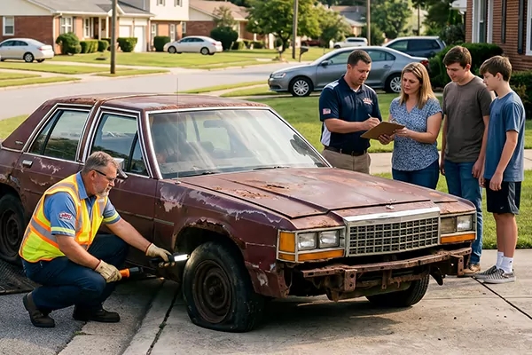 Peddle Junk Car Removal in Buffalo, NY