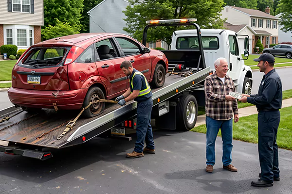 Salvage Car Pick Up in Buffalo, NY