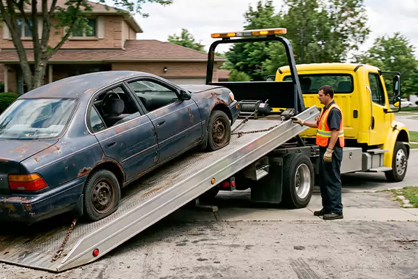 Same-Day Junk Car Removal in Buffalo, NY