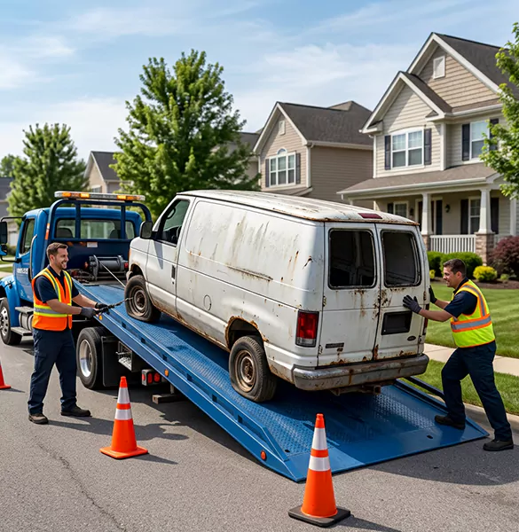 Trusted junk van removal service in Buffalo, NY