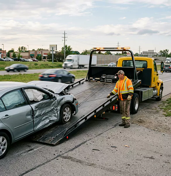 Trusted wrecked car removal service in Buffalo, NY