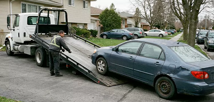 Same-Day Salvage Car Pickup in Buffalo