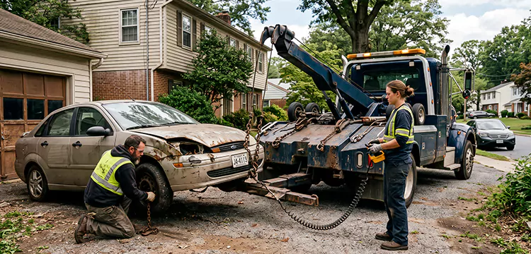 Junk Car Towing